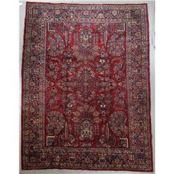 Antique Persian Sarouk Rug