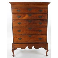 18th C American Chest on Frame