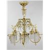 Image 1 : Antique Brass Chandelier