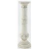 Image 1 : Carved White Marble Pedestal