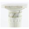 Image 5 : Carved White Marble Pedestal