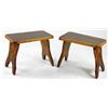 Image 1 : Pair of Pine Benches Stools