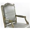 Image 5 : Silver Armchair with Grey Upholstery