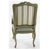 Image 6 : Silver Armchair with Grey Upholstery