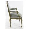 Image 7 : Silver Armchair with Grey Upholstery