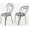 Image 4 : Pair of Ice Cream Parlor Style Chairs
