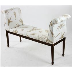 Classical Upholstered Bench Shell Design