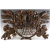 Image 1 : Antique Carved Wooden Wall Plaque