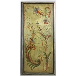 Decorative Painted Wooden Panel