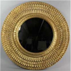 Gold Star Burst Form Mirror