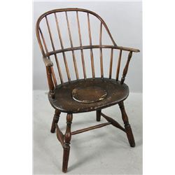 18thC American East Coast Windsor Chair