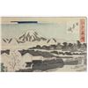 Image 5 : Two Hiroshige Colored Woodblock Prints