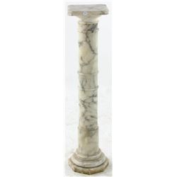 White Marble Pedestal