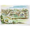 Image 2 : David Balboa Lithograph of Jerusalem