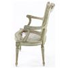 Image 7 : Antique French Cane Back Armchair