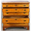 Image 4 : 18thC Tiger Maple Chippendale Chest