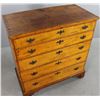 Image 6 : 18thC Tiger Maple Chippendale Chest