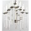 Image 1 : Mid Century Metal Chandelier
