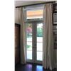 Image 1 : Designer Custom Linen Drapes with Rod