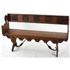 Image 1 : Carved Spanish Colonial Style Bench