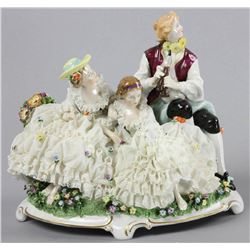 Dresden Porcelain Grouping