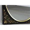 Image 3 : 19thC Mirror Ebonized Wood with Gilt Inlay
