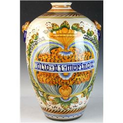 Glazed Pottery Olive Jar