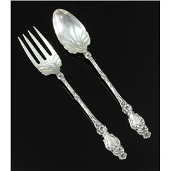 Reed & Barton Lily Sterling Spoon and Fork