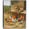Image 3 : Two Harris Paintings Hens and Roosters