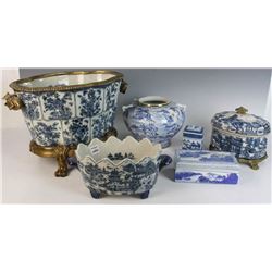 Chinese Blue and White Porcelain Pieces