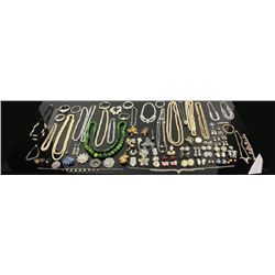 Large Collection of Costume Jewelry