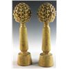 Image 1 : Pair of Ceramic Artichoke Form Sculptures