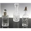 Image 1 : Three Glass Decanters