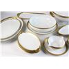 Image 3 : Collection of Limoges Gold Rimmed China