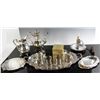 Image 1 : Group of Silverplate Items