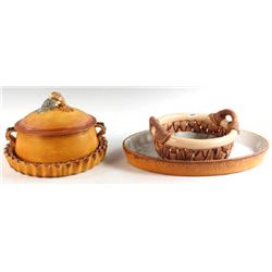 Group of Pottery Cookware