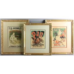 French Magazine Cover Lithographs