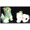 Image 5 : Pair of Ceramic Foo Dog Figures