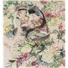 Image 1 : CHENG SHIFA Chinese 1921-2007 Watercolor Scroll
