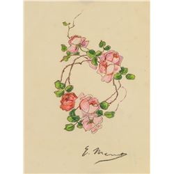 EDOUARD MANET French 1832-1883 Graphite on Paper