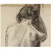 Image 10 : GUSTAVE COURBET French 1819-1877 Charcoal on paper