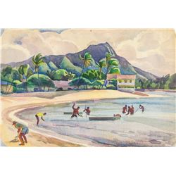 ROBERT LEE ESKRIDGE American 1891-1975 Watercolor