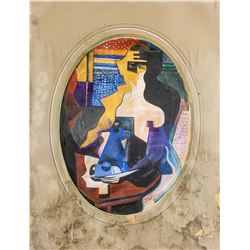 JEAN METZINGER French 1883-1956 Gouache on Paper