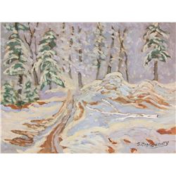 SIDNEY CHARLES MOONEY Canadian b.1927 Oil on Board