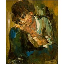 EVA N. MOSONYI Canadian b. 1935 OOC Girl