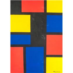 PIET MONDRIAN Dutch 1872-1944 Oil on Canvas