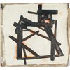 Image 1 : FRANZ KLINE US 1910-1962 Oil on Canvas Abstract