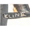 Image 4 : FRANZ KLINE US 1910-1962 Oil on Canvas Abstract