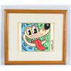 Image 2 : KEITH HARING American 1958-1990 Mixed Media