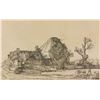 Image 1 : REMBRANDT 1606-1669 #320 Litho of Landscape